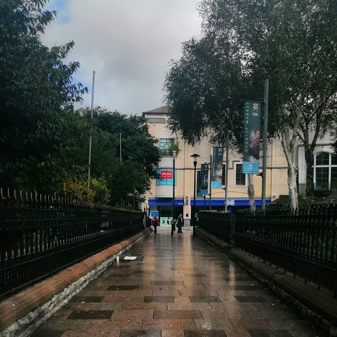 Louvain Rees 🦇 on Twitter "Dead Man's Alley • Cardiff 🦇 This path was