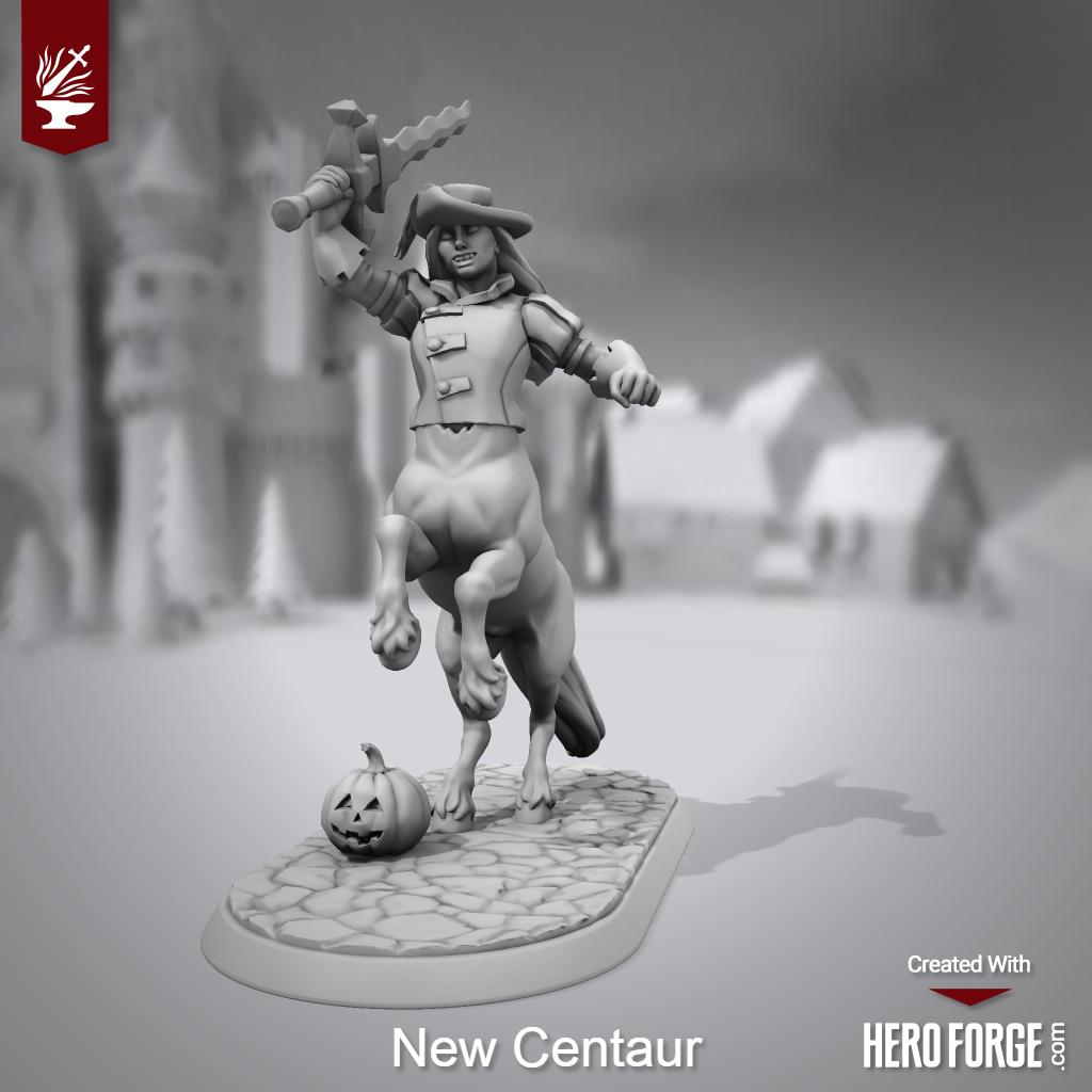 Whoa! Centaurs have arrived at @HeroForgeMinis and I gotta say they are freakin' awesome!! #DnD #Miniaturepainting #miniaturewargames