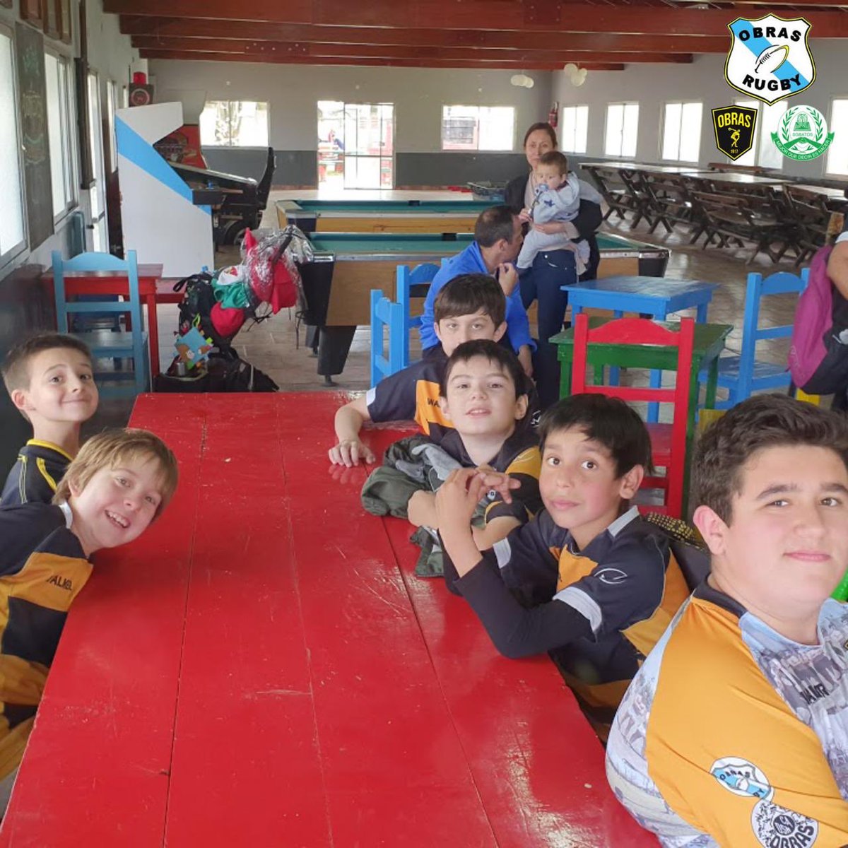 Entrenamiento de infantiles el pasado 05/10 en nuestro predio de Laferrere. A los padres interesados en sumar a sus pequeños, pueden contactar al coordinador de infantiles a través del 11 6544 1011, Eduardo Zuccaro. #SomosObras #SomosRock