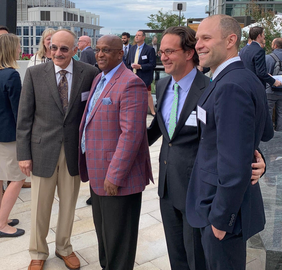 livelibertyapts's tweet photo. Cheers to the #GrandOpening of Liberty Harbor East! It's taken many years but our doors are finally open, and we're honored to be welcoming home our residents. #LiveLiberty #Baltimore #HarborEast @mayorbcyoung https://t.co/8KMkfA16G1