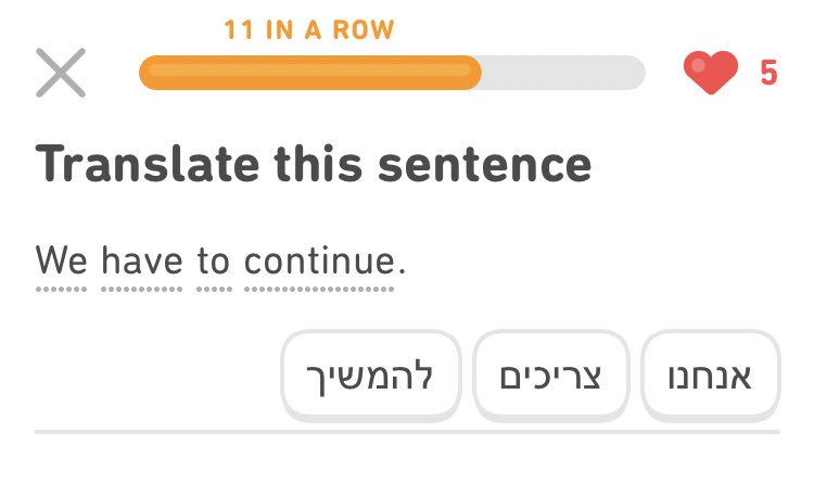 When people ask me, “How much longer is your Duolingo dystopia thread going to get?” This is my reply: