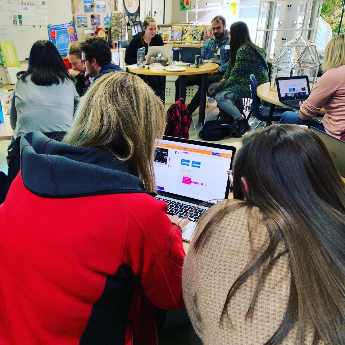 Amanda Green 🇨🇦 (@mmeamandagreen) on Twitter photo It’s always better when we are together. Love teaching other #teachers with <a href="/SciGeekJulie/">Julie Arsenault</a> and <a href="/YEG_Science/">ASN: EDM</a> about #science and #STEM #education. 
Science 7 brought to life with #PBL and <a href="/microbit_edu/">Micro:bit Educational Foundation</a>! <a href="/MrMaltais/">Darren Maltais</a> <a href="/ATASciCouncil/">ATA Science Council</a> <a href="/mraspinall/">Brian Aspinall</a> It’s always better when we are together. Love teaching other #teachers with <a href="/SciGeekJulie/">Julie Arsenault</a> and <a href="/YEG_Science/">ASN: EDM</a> about #science and #STEM #education. 
Science 7 brought to life with #PBL and <a href="/microbit_edu/">Micro:bit Educational Foundation</a>! <a href="/MrMaltais/">Darren Maltais</a> <a href="/ATASciCouncil/">ATA Science Council</a> <a href="/mraspinall/">Brian Aspinall</a>