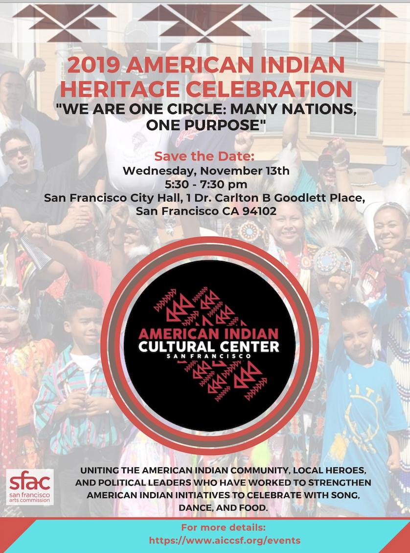 Here is the save the date for our upcoming Annual American Indian Heritage Night. Let us celebrate with song, dance, and food. We hope to see you there!