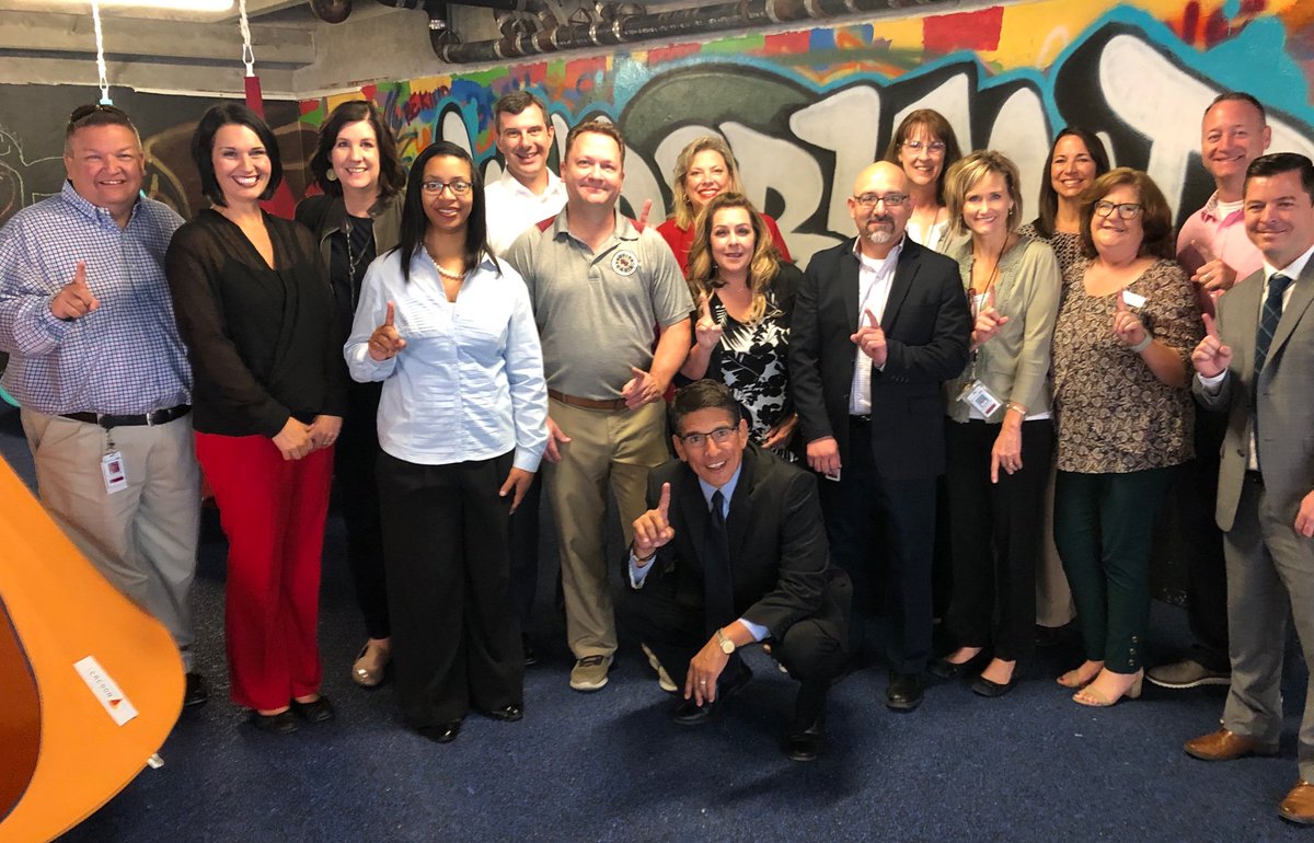 October is National Principals Month! In <a href="/RoundRockISD/">Round Rock ISD</a> we are fortunate to have the best in Texas! Enjoyed my morning with our RRLC principals. Thank a principal for their amazing work! We are #rrisd1family!