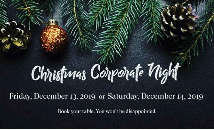 Have you booked your Christmas Party yet? Our dates are selling fast! Book your table!#clubitalia #Christmas #ChristmasParty
