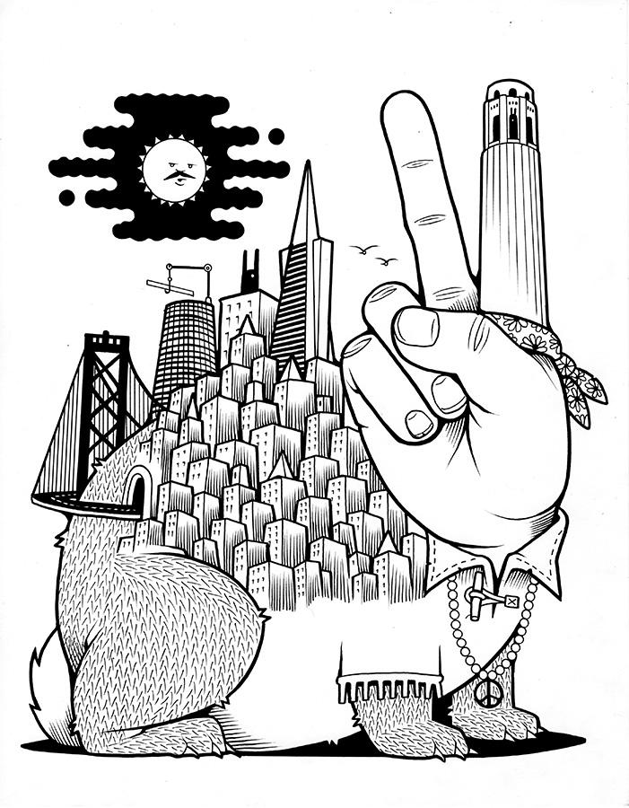 HaightStreetArt's tweet image. 🎉 Happy 86th b'day to Coit Tower! These prints are signed, numbered, &amp;amp; embossed by artist &amp;amp; Mayor of North Beach, @JeremyFish. Available in our gallery shop &amp;amp; online.
haightstreetart.org/collections/je…

#jeremyfish #coittower #telegraphhill #SanFrancisco #northbeach #screenprint #posterart