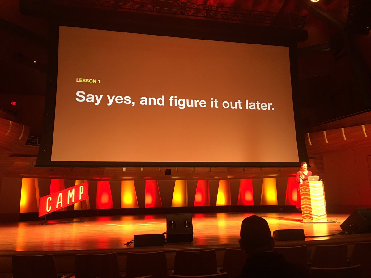 Okay.

<a href="/wearecamp/">CAMP</a> #campfest2019