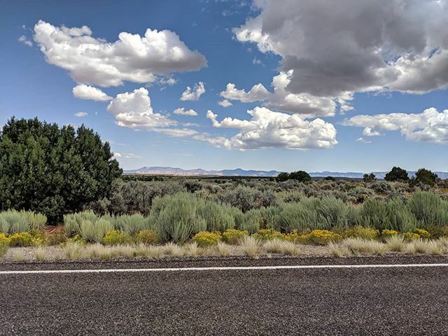 On the road in Navajo Nation... #nofilter ift.tt/2Vvqvjd