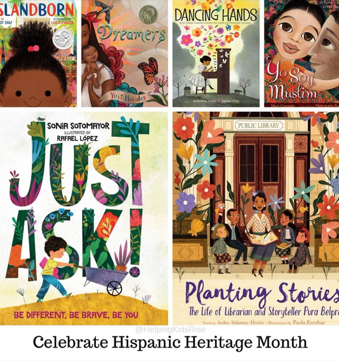 PosPublishing's tweet photo. Hispanic Heritage month ends October 15th. Here are some books that might be of interest. #celebrate #hispanicheritagemonth #diversebooks #diversebooksforkids https://t.co/yENGdDgV7w