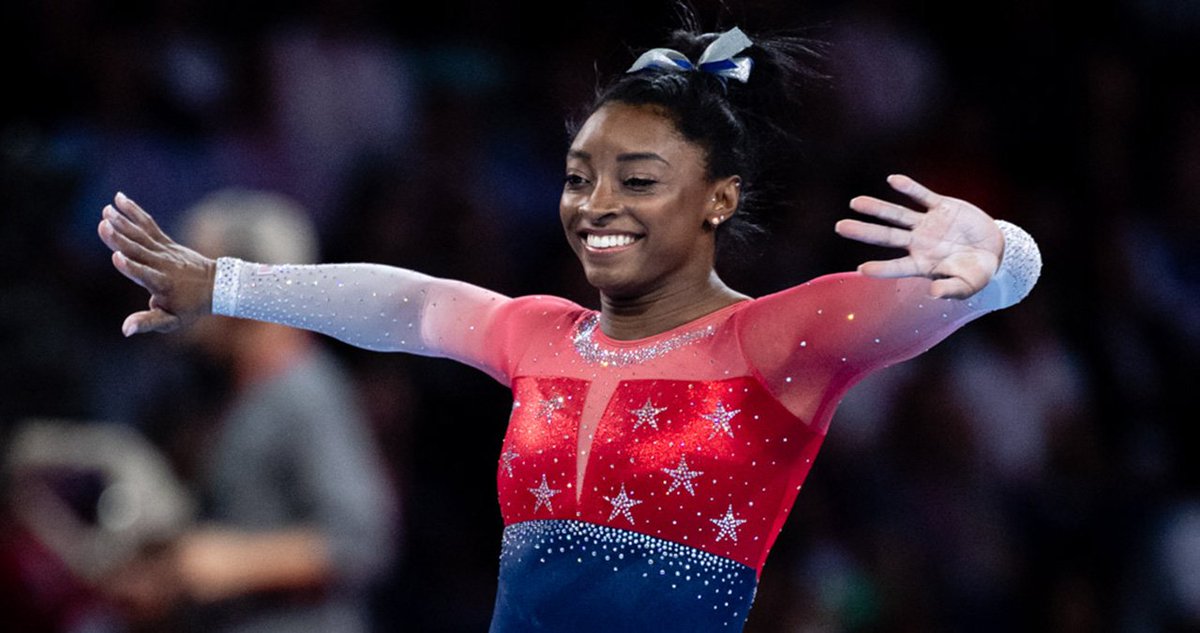 With the team gold medal today, <a href="/Simone_Biles/">Simone Biles</a> has 21 World medals, which is the most in women's gymnastics history! She also adds to her overall gymnastics record with her 15th gold! 
🥇🥇🥇🥇🥇🥇🥇🥇🥇🥇🥇🥇🥇🥇🥇
🥈🥈🥈
🥉🥉🥉