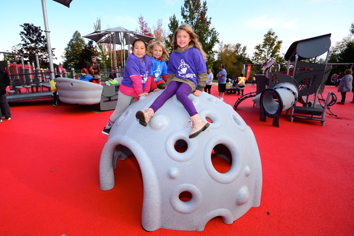 CTJumpstart's tweet photo. The inclusive #JumpstartPlayground was designed to accommodate physical, cognitive and sensory disabilities in order to provide a space where kids of ALL abilities can play TOGETHER! We can't wait for everyone in the @CityOfSurrey to experience it! https://t.co/BcbAqycZJ7