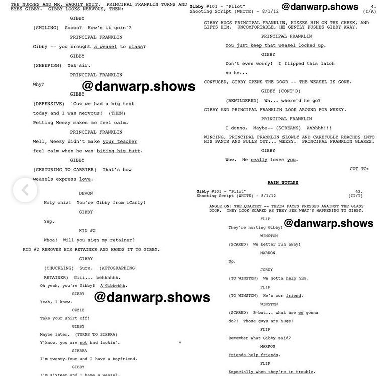 saltydkdan's tweet image. A pilot episode for an iCarly spin-off show called “Gibby” was shot an edited in 2012

We have yet to see any footage of this pilot and it makes me sad to say the least

So Twitter, I call out to you to aid me with #releasegibby 

Let’s get @Nickelodeon to finally release it