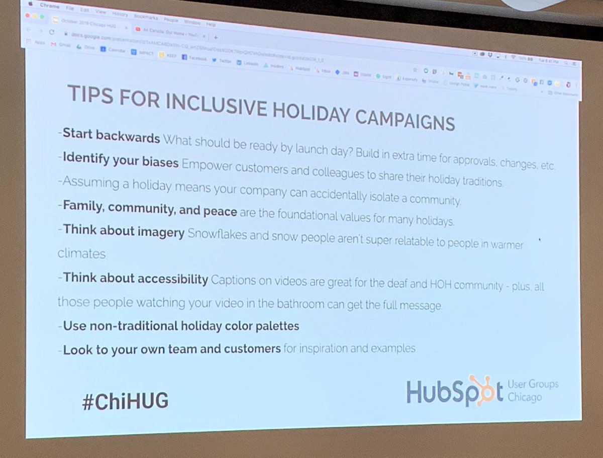 . <a href="/srcorley/">Sarah Corley (she/her)</a>’s tips for inclusive holiday campaigns. #ChiHug