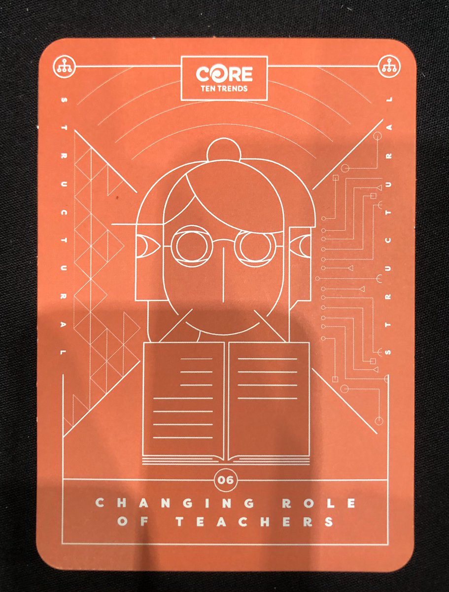 dianagracenz's tweet photo. Why make games with @gamefroot ?
How does “enabling” Learning to occur differ from “delivering” learning?
I’m playing the “Changing Role of Teachers” card.
#tentrends #ulearn19 #disruptipn #gamefulpraxis #cenz @danmilward https://t.co/LFaAJi4SRd