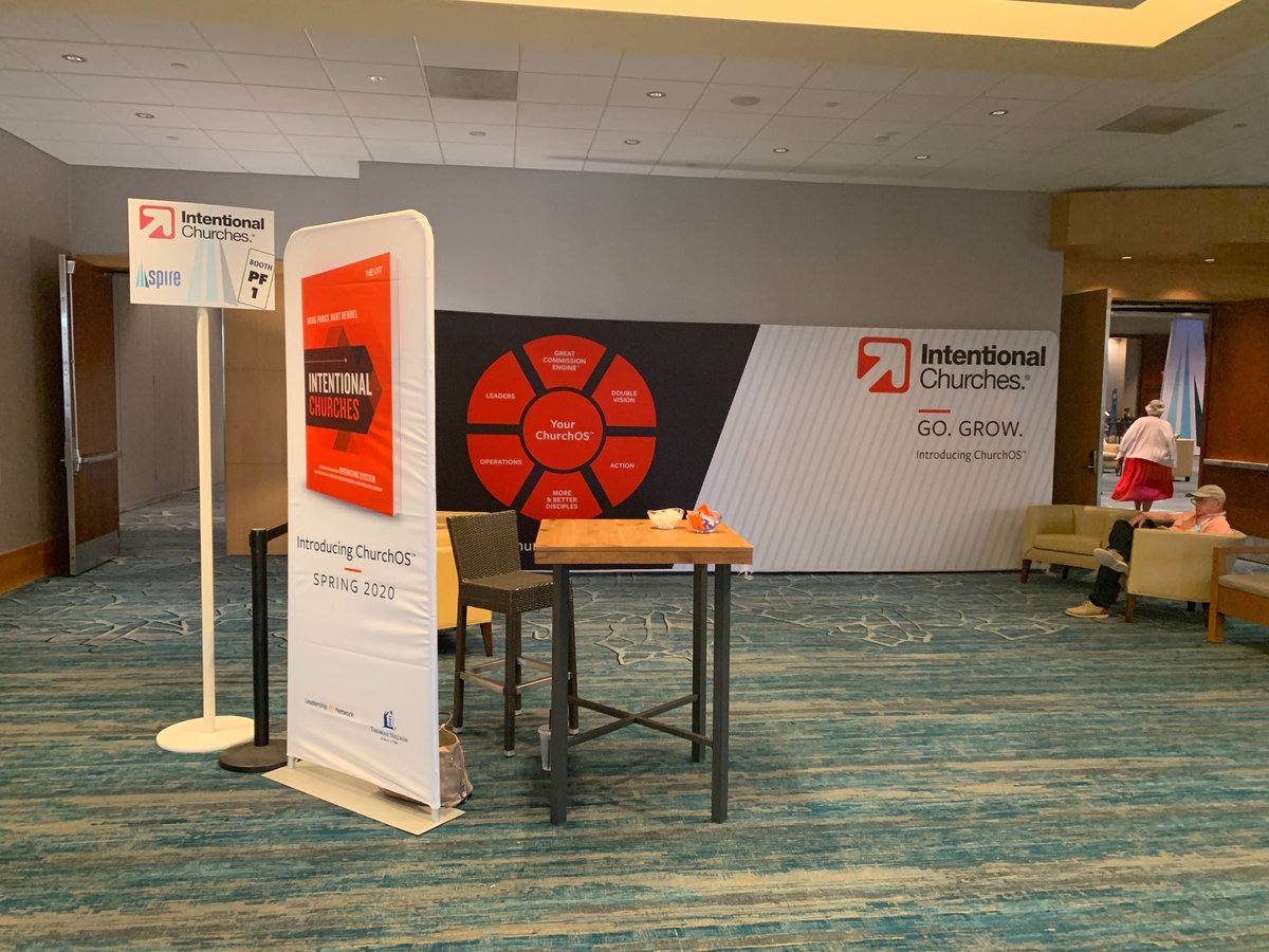 bartrendel's tweet image. Looking forward to seeing everyone at Spire Conference this week! Come visit @intentchurches at Booth PF1! #spirecon #spirenetwork