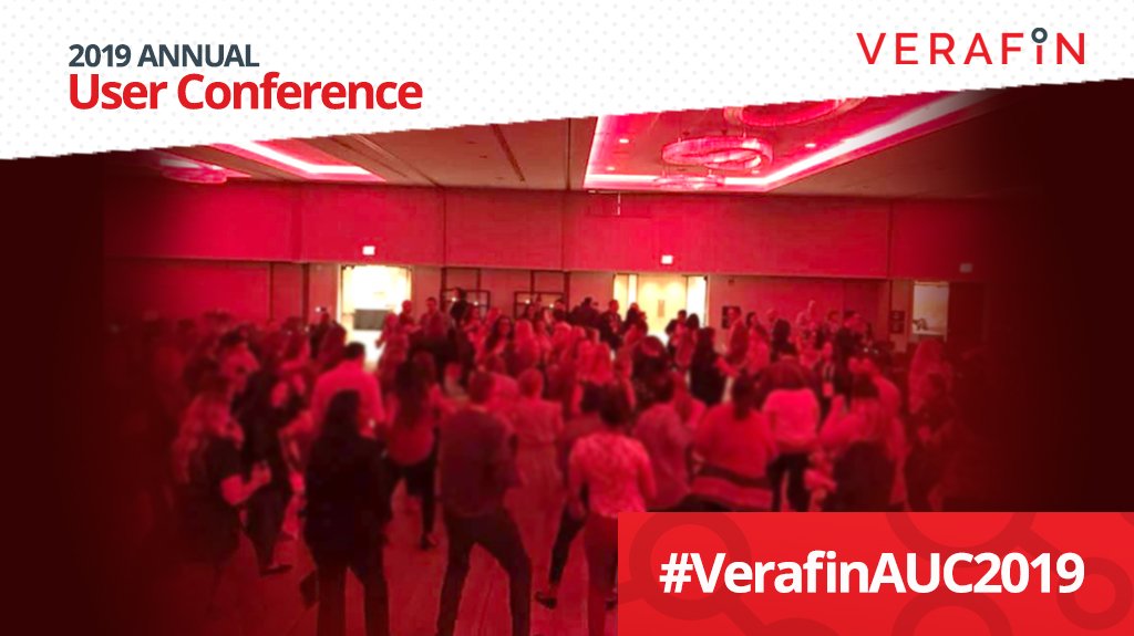 Who says you can’t have a little fun at work? Always ready for a social and even a dance at the #VerafinAUC2019
