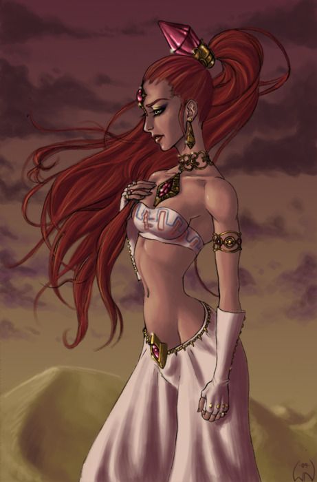 {Found this lovely fan art of Nabooru.}

#LegendOfZelda #FanArt #Nabooru #OcarinaOfTime