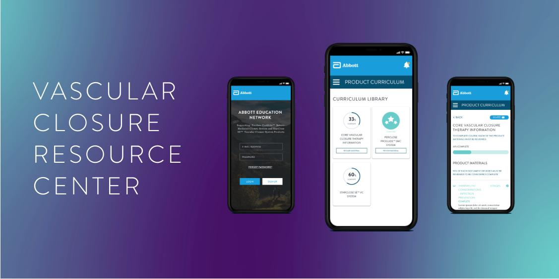 AbbottCardio's tweet image. Have you explored our new Vascular Closure Resource Center?

It’s a comprehensive digital resource w/ deployment how to’s and case videos on products like the #Perclose ProGlide!

Learn more: abbotteducationnetwork.com

Important Safety Info: bit.ly/2DeaUga