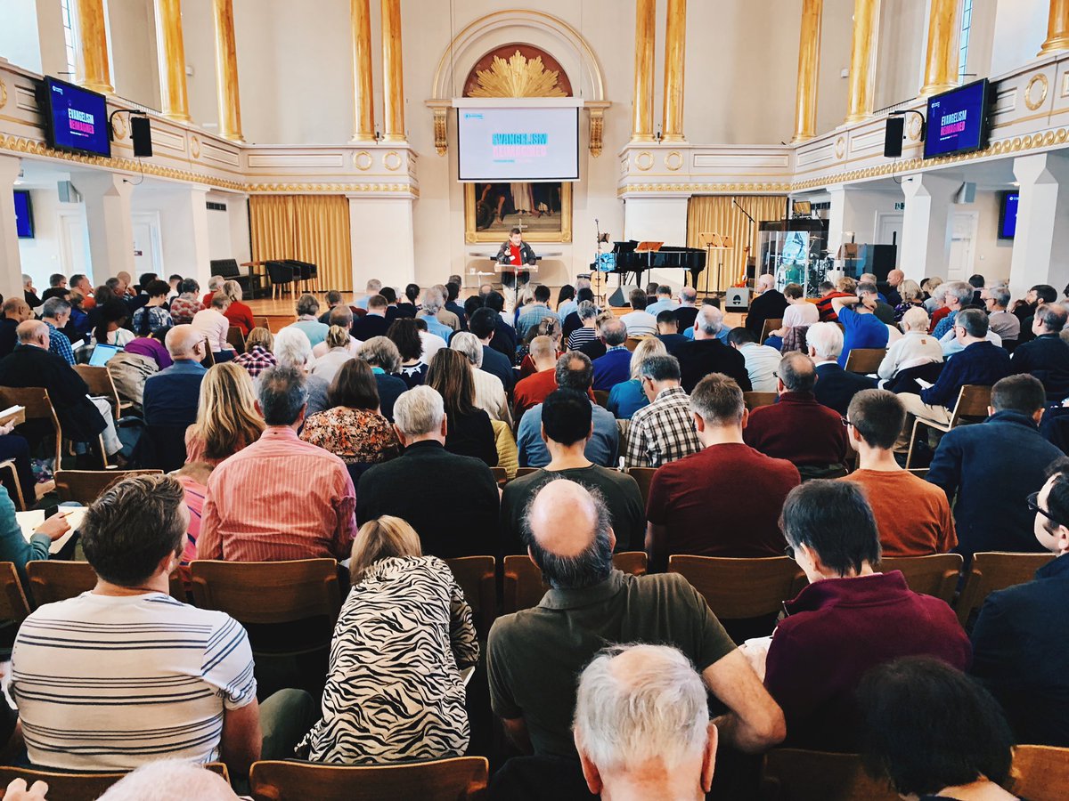 TweetingThomas_'s tweet photo. Evangelism Reimagined conference at @AllSoulsLP this morning. Rico Tice and Randy Newman leading out beautifully. Really helpful content. https://t.co/jumJi7xBBn