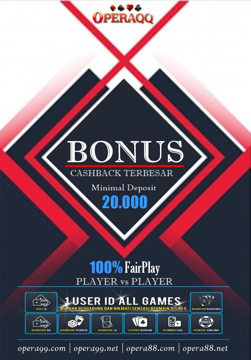 ignes312's tweet photo. #situsjudi #situsjudionline #bloggers #bloggershare #domino #pokeronlineindonesia #pokerv #PokerBetaCasino #pokerNM #casinoonline #pokeronline #aduq #poker #bandarqq #capsasusun #game #gameonlineindonesia #likeforlikes #instalike #likeforfollow https://t.co/Wt5leJL5Mz
