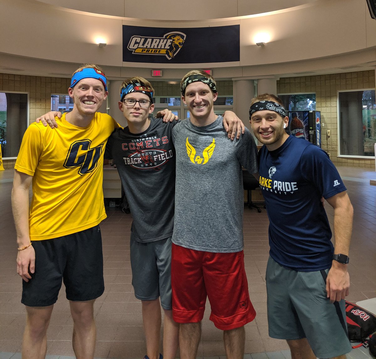 CUTFXC's tweet photo. P.r. bandanas for these guys for races at Augie!!! #letsgetsomemore https://t.co/JONvX5AOMy