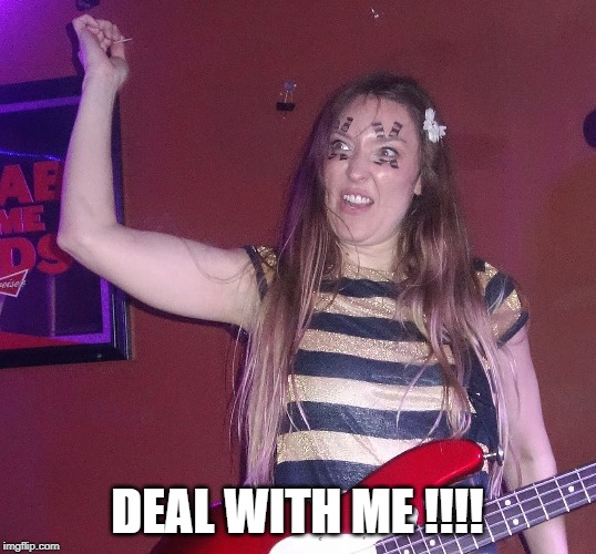 bp_three's tweet photo. My entry for the #DealWithMeme 🤣 @TheDeadDeads @tishimon @MMTortuga #DealWithMeXX https://t.co/1vCwvvQbeg