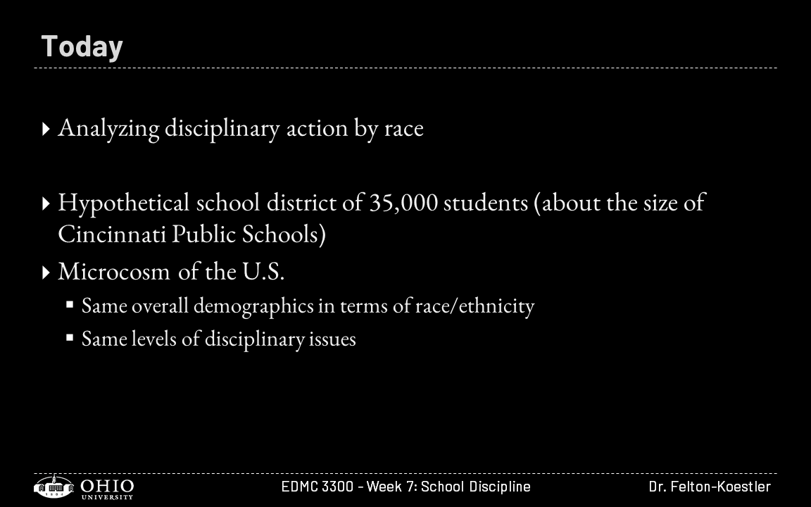 FeltonKoestler's tweet photo. Using math to investigate black-white disparities in school disciplinary actions (two recreations of my students' work).

#mathmethods #mathedequity #realworldmath #iteachmath #middlechildhood #schooltoprisonpipeline https://t.co/SIn4CokLnp