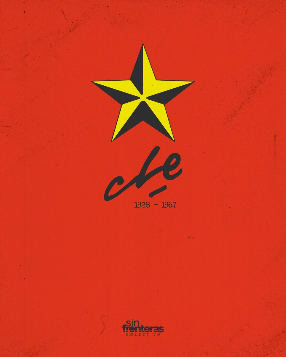 SinFronterasCo's tweet photo. El Che fue un hombre excepcional, de esos que aparecen cada siglo. Fue más grande que todos sus detractores, por eso a 52 años de su muerte le decimos: hasta la victoria siempre, comandante. https://t.co/LFQM83l7L4
