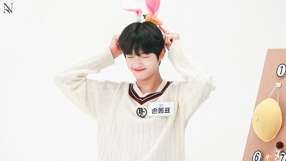 Ephemeron_n's tweet photo. 🐰🐰🐰

#손동표 #동표 #엑스원 
#SONDONGPYO #X1 https://t.co/l5Ttd6Za2p