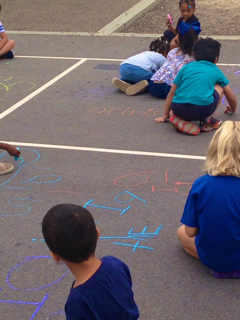 SheehanShares's tweet image. Our kindergarteners worked hard practicing sight words using a different tool today! #weROCKit @SonyaMitchiner