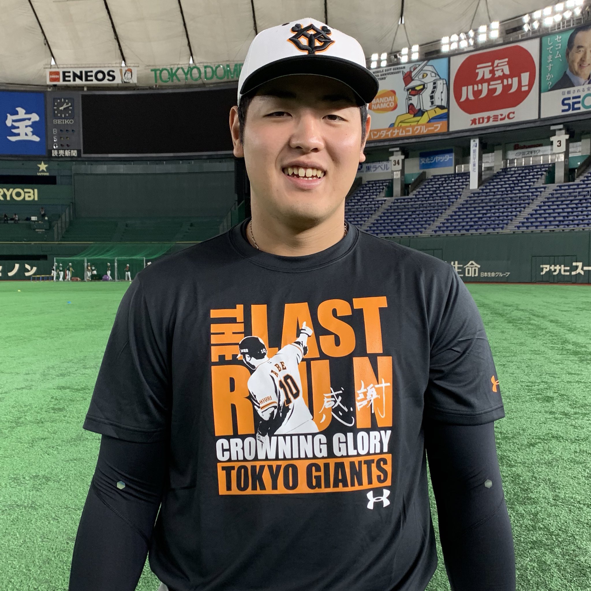 阿部慎之助 リストバンド ジャイアンツ 巨人