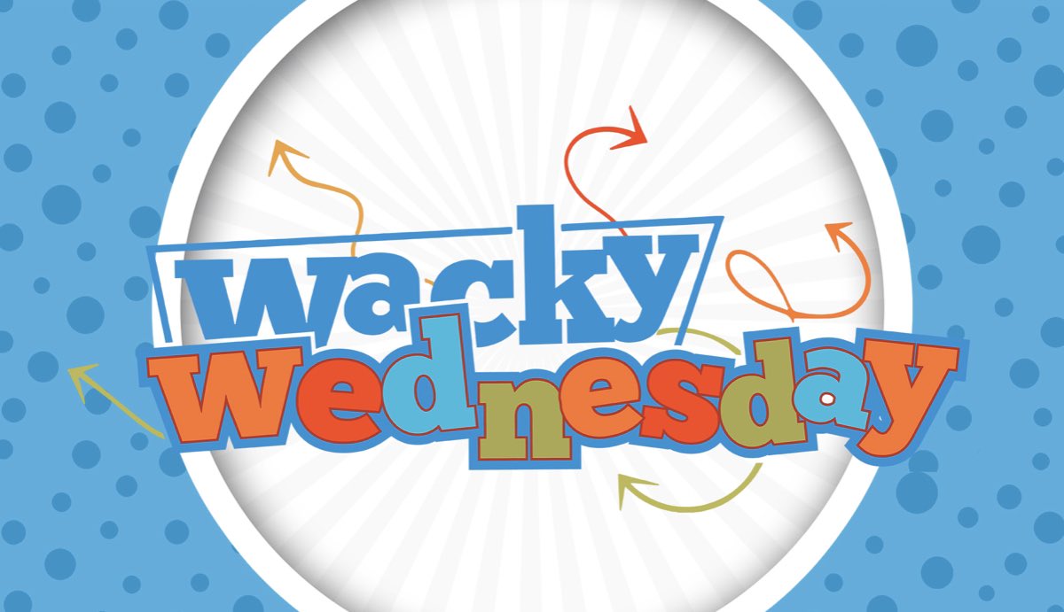 Wacky Wednesday for elementary spirit week!