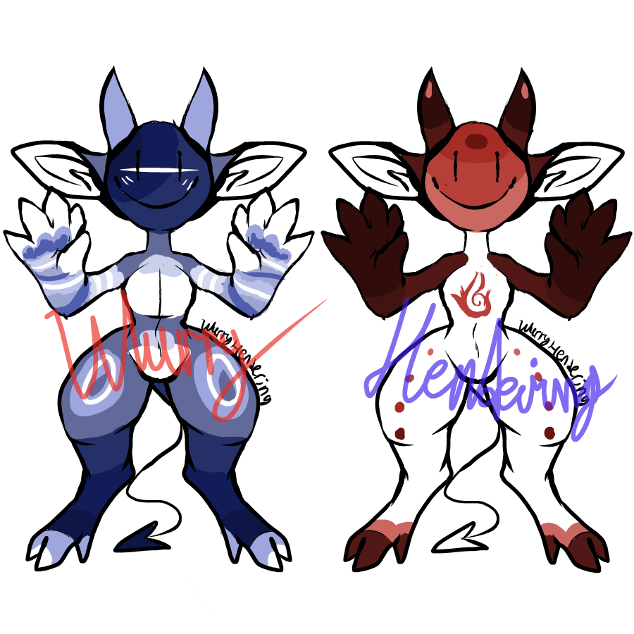 HenderingWurry's tweet photo. Two Deltons are now up for free, you MUST repost and comment here to claim! #Delton #Deltons #WurrysDeltons #HenderingsDeltons #FreeCharacters #FreeCharacter #FreeDesigns #FreeDesigns #Art #Design #Designs #DigitalArt #Artist #DigitalArtist #Drawing #Drawings #Characters https://t.co/HhBCvv2ZhB