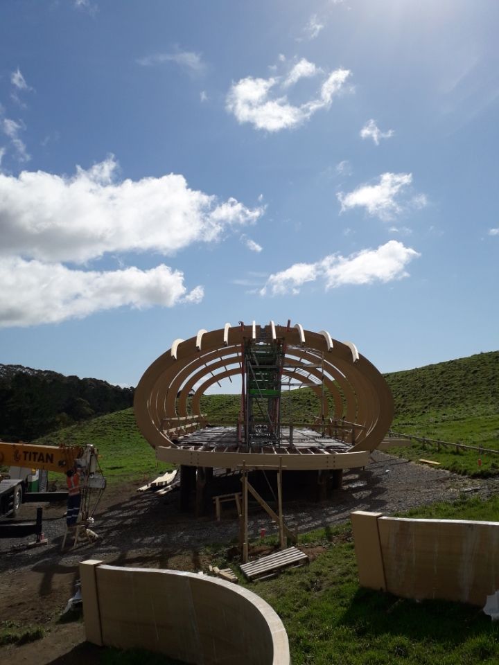 TechlamNz's tweet photo. Green School NZ is coming together very nicely. #techlamglulam https://t.co/g9jfOisP2T
