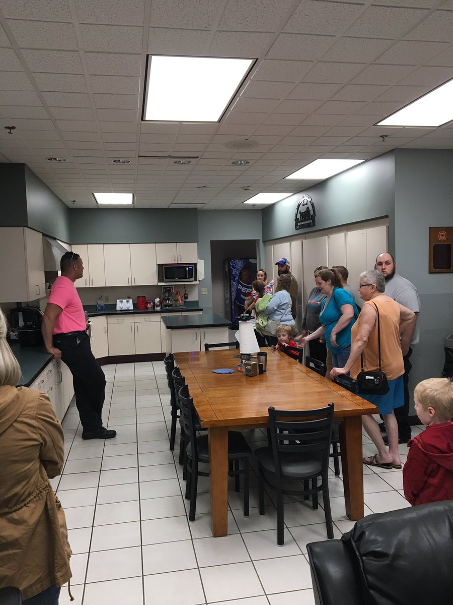 DirectorECC's tweet photo. We are lucky to have a fire district that is so involved with our schools!  Thank you @highridgefire for hosting @NorthwestECC tonight!  Great turnout for a great event! @NorthwestRISD https://t.co/g8IQT3EZ2v