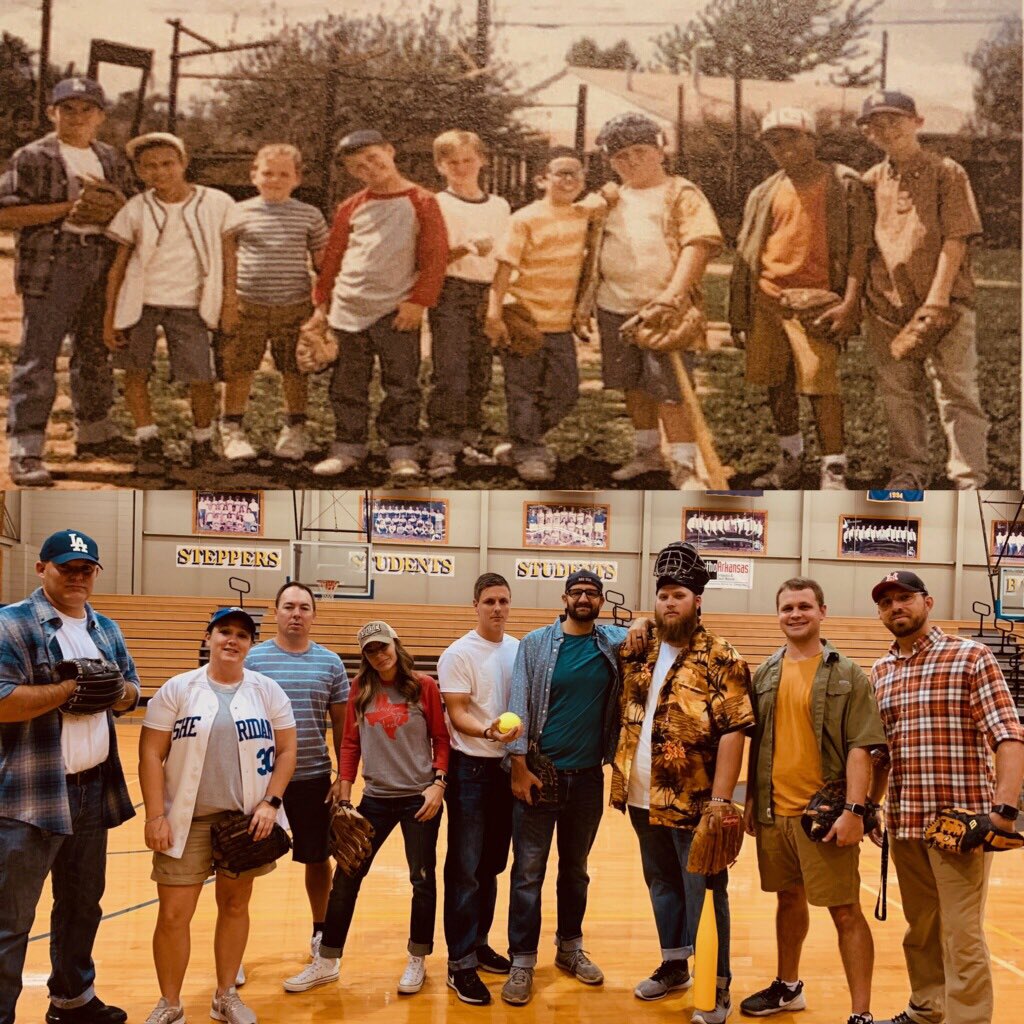 Some of our football coaches are representing us well with their role in “The Sandlot” pic remake