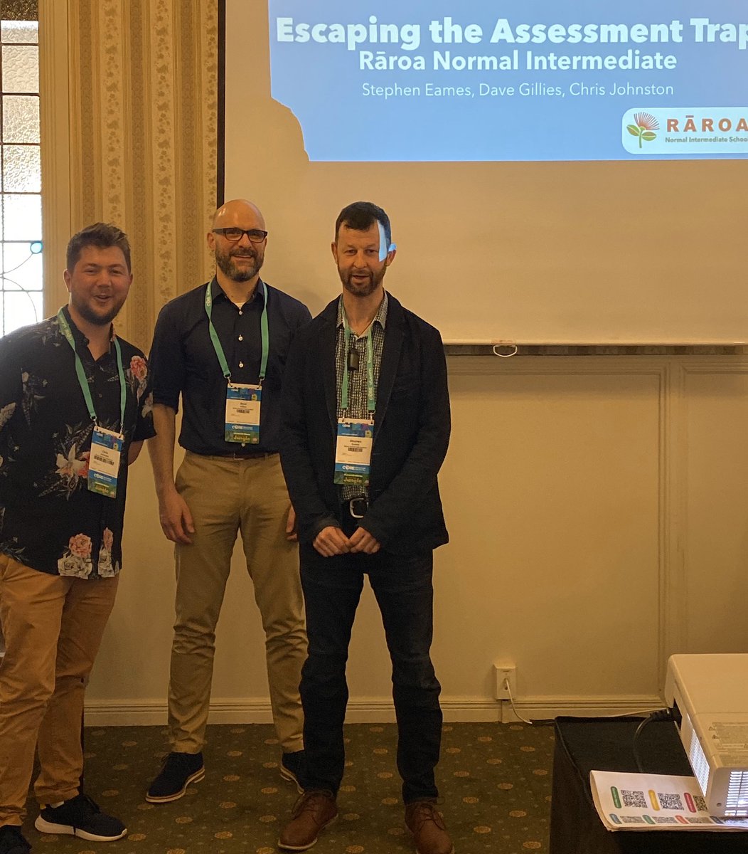 Thank you to those that joined us for ‘Escaping The Assessment Trap’         I really appreciated your contributions. #Ulearn19 #raroa