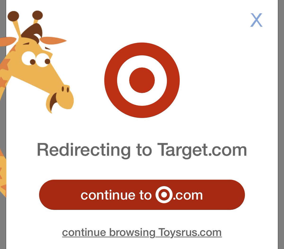 Toys R Us Logo Giraffe