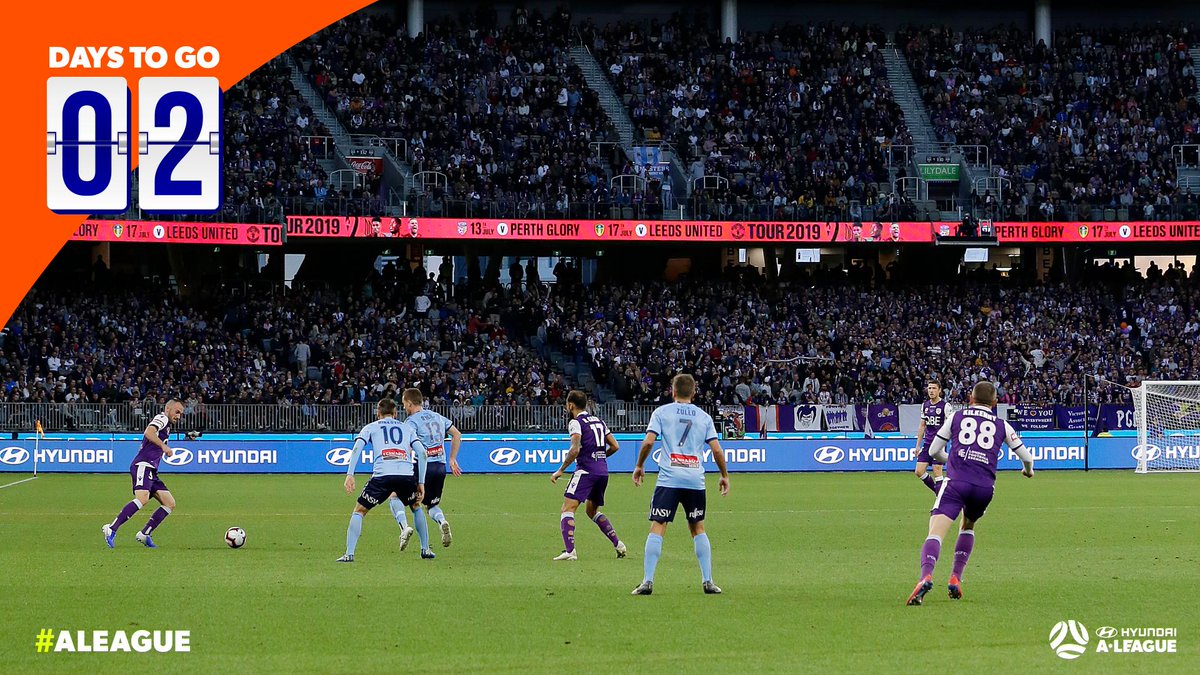 aleaguemen's tweet photo. TWO. DAYS. TO. GO!

Only two teams can make the #ALeague GF. Who will it be in 2019/20? 

#ALeagueBegins 11.10.19 https://t.co/2W21AoLkt5