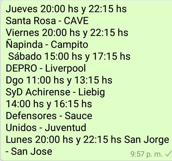 tanoquelocono's tweet image. #RioFm955 , la programación de la fecha 11 del Clausura de la #LDFC es la siguiente...