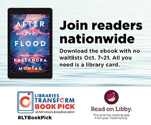 book cover photograph being shown on a tablet