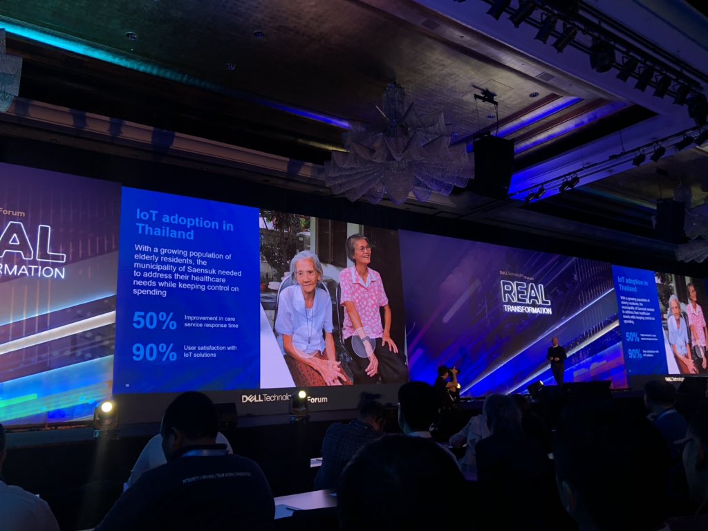 How <a href="/DellTech/">Dell Technologies</a> tech is able to better serve the health care needs of Asia’s growing aging demographic by leveraging the power of IoT to drive more inclusive societies. #Iwork4Dell @DellTechForum <a href="/daykris/">Kris Day</a>