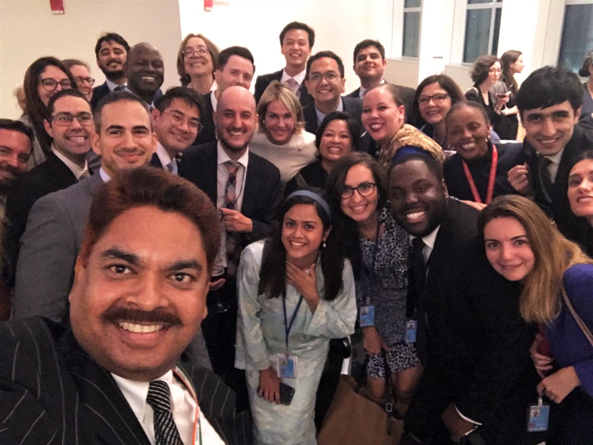 EOsAtUN's tweet photo. At least one in this photo is not an Election Officer @UN
Any guess who that exception is?
#74thUNGA #LifeAtUN
#TheWorldisOne https://t.co/bg8qUonXkG