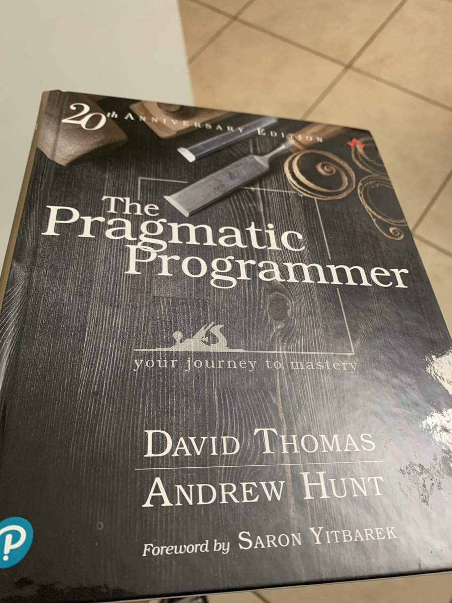 larsx2's tweet image. This just arrived #ThePragmaticProgrammer