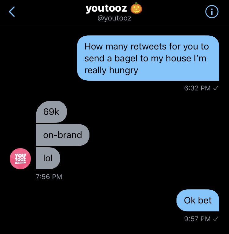 Guys I am hungry help me get a bagel