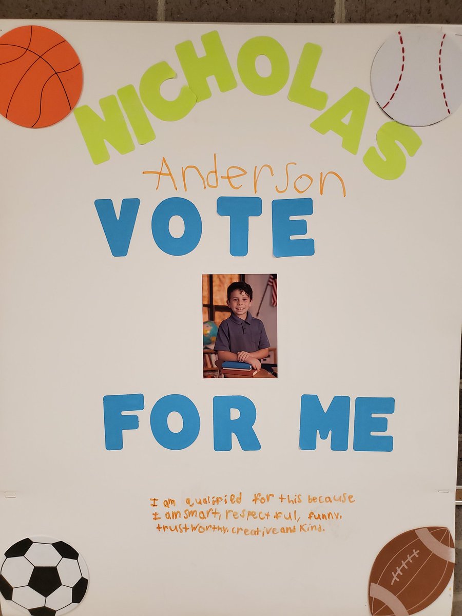laubulger1's tweet photo. Student Council candidates have been working hard! @NBES_Bears https://t.co/8V8HOyC8ap