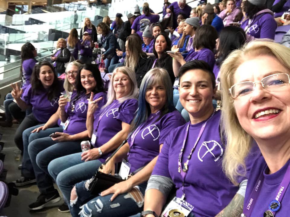 welderwoman14's tweet photo. Trades women build nation 2019 #Minneapolis #Minnesota #union #ironworkers #aflcio #local808 #ironwomen #unionstrong #TWBN2019 #itsourtime #yeswecan #America #Canada #newfoundland https://t.co/xT0FQLouHt