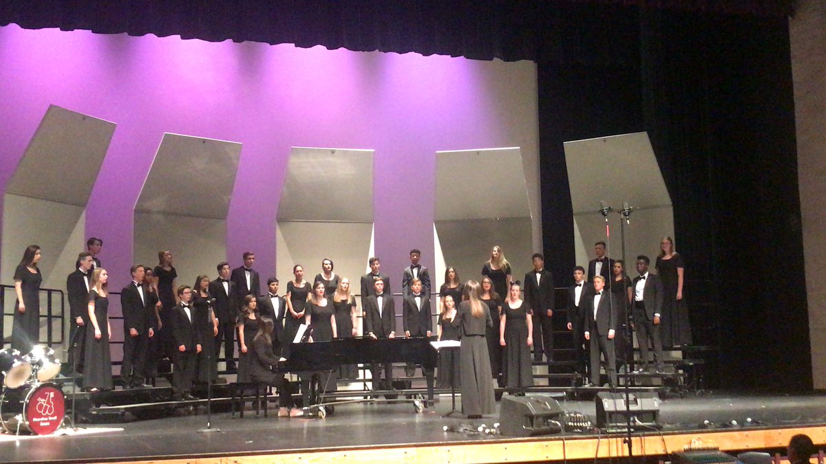 CTHSConnect's tweet photo. The choir sharing their voices at the fall concert. https://t.co/BBQbG9dY8g
