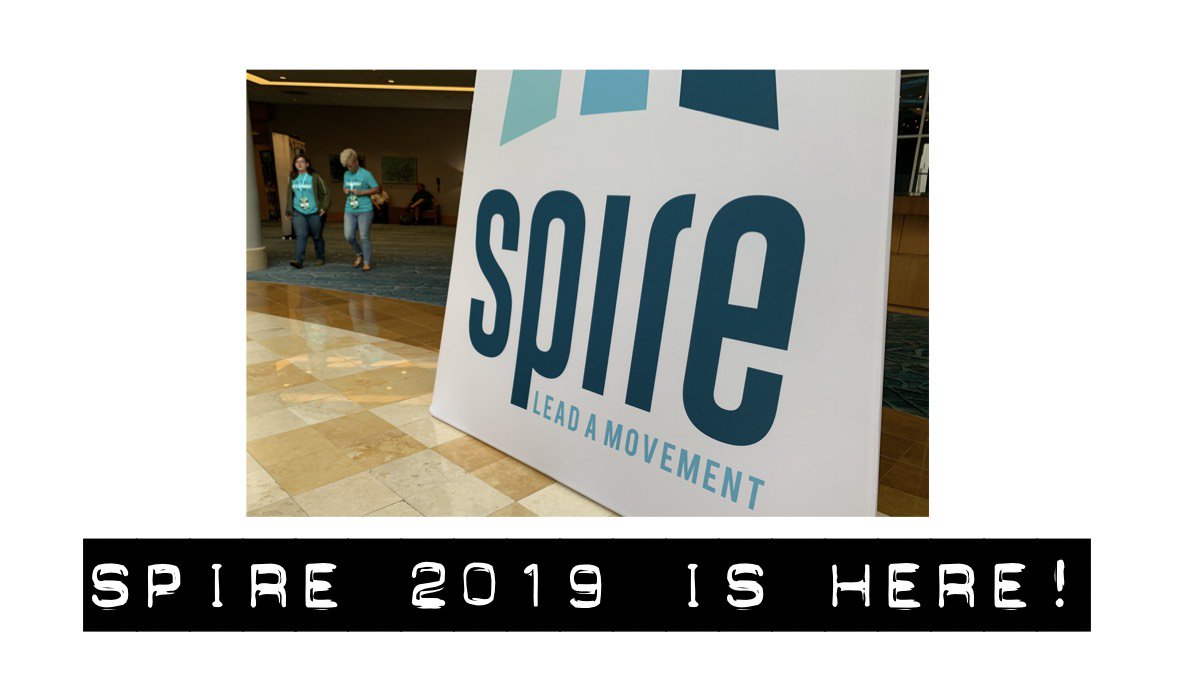 SpireLeader's tweet photo. Spire Conference 2019 is here! You don't have to miss out! Follow #spirecon to participate all week!
#spireleader
#spidercon
#fomo
#advancealeader
#leadamovement https://t.co/WVBN5Fd7dU