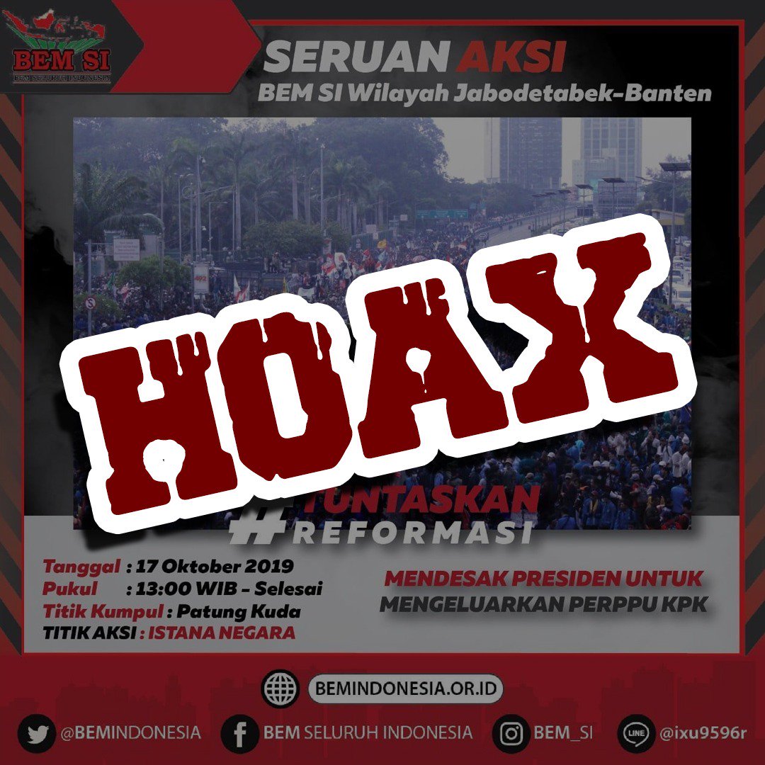 AcengSuraceng_'s tweet photo. ngga ada abisnya bikin hoax
#bersamaBangunNKRI https://t.co/cAOsa9gOHG